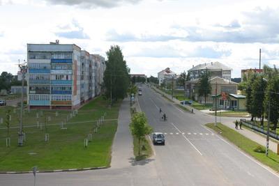 Sovetskaya Street in Krugloe
