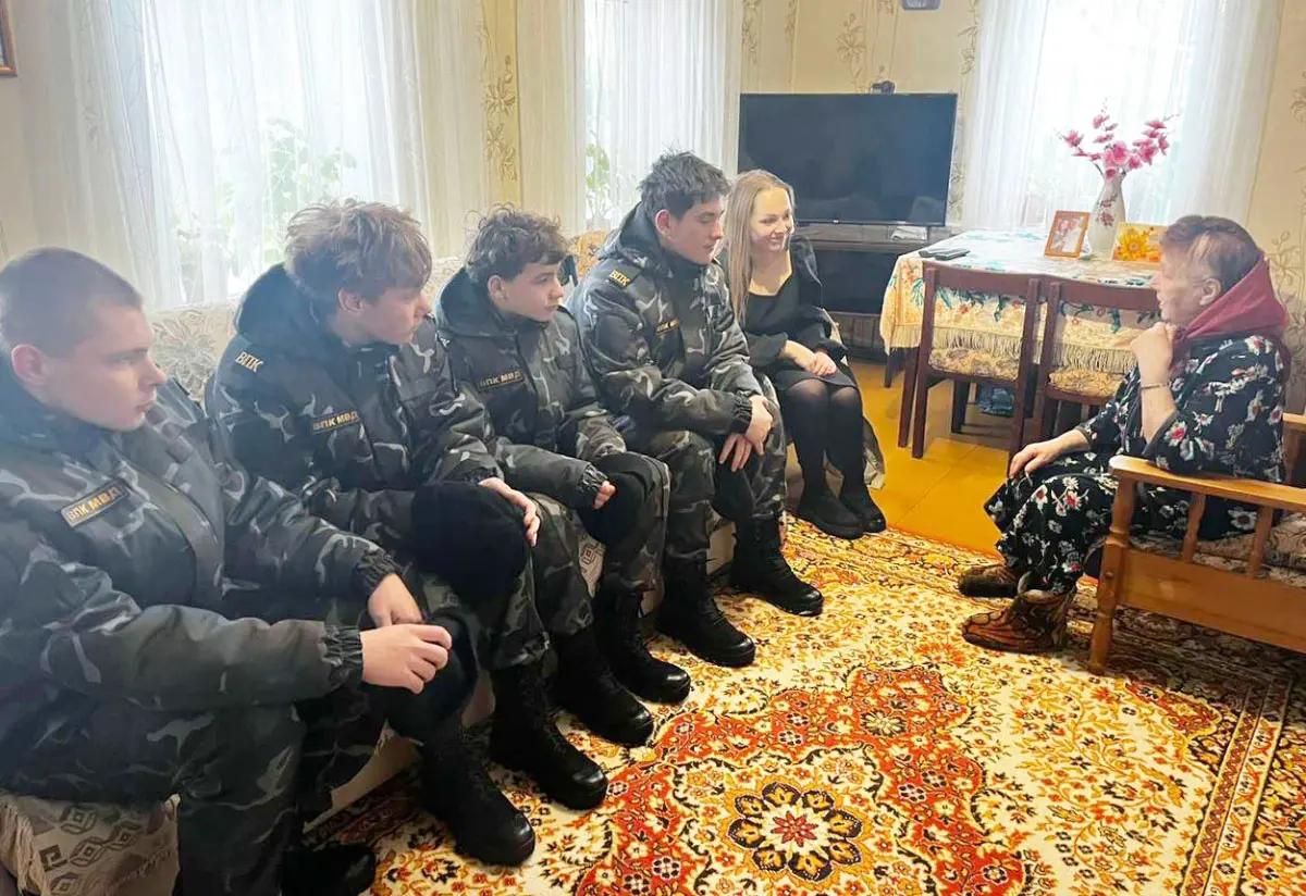 Воспитанники военно-патриотического клуба «Витязь» приняли участие в благотворительной акции